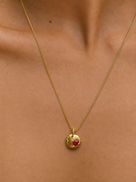 Load image into Gallery viewer, DYLAN Necklace - Gold Plate | BIRTHSTONE
