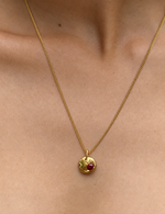 Load image into Gallery viewer, DYLAN Necklace - 22k Gold Plate | BIRTHSTONE
