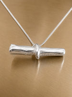 Load image into Gallery viewer, Toggle Necklace Sterling Silver
