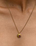 Load image into Gallery viewer, DYLAN Necklace - Gold Plate | BIRTHSTONE
