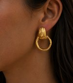 Load image into Gallery viewer, Magari Earrings Gold Plated
