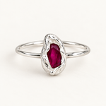 Load image into Gallery viewer, Fino Ring - Sterling Silver | BIRTHSTONE
