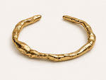 Load image into Gallery viewer, Chloe Cuff Gold Plate
