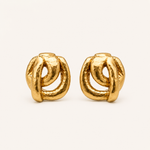 Load image into Gallery viewer, GALETTO Earrings - Sterling Silver with 22k Gold Plating
