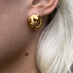 Load image into Gallery viewer, GALETTO Earrings - Sterling Silver with 22k Gold Plating
