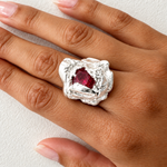 Load image into Gallery viewer, Miles Ring - Sterling Silver | BIRTHSTONE
