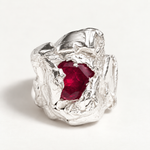 Load image into Gallery viewer, Miles Ring - Sterling Silver | BIRTHSTONE
