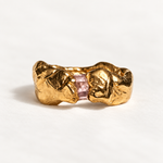 Load image into Gallery viewer, Donna Ring - Gold Plated | BIRTHSTONE
