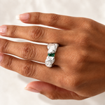 Load image into Gallery viewer, Donna Ring - Sterling Silver | BIRTHSTONE
