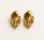Load image into Gallery viewer, Mandorla Earrings Gold Plate
