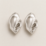 Load image into Gallery viewer, Mandorla Earrings Sterling Silver
