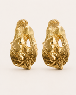 Load image into Gallery viewer, Rocca Earrings - Sterling Silver with 22k Gold Plating
