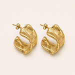 Load image into Gallery viewer, Cleo Earrings Gold Plate
