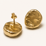 Load image into Gallery viewer, Eliot Earrings Gold Plate
