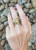 Load image into Gallery viewer, WILHELMINA Ring - Sterling Silver with 22k Gold Plating

