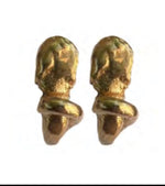Load image into Gallery viewer, Magnus Earrings - Sterling Silver with 22k Gold Plating
