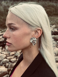 Ostrea Earrings - Sterling Silver