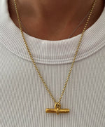 Load image into Gallery viewer, Toggle necklace 2.0 (thicker chain)
