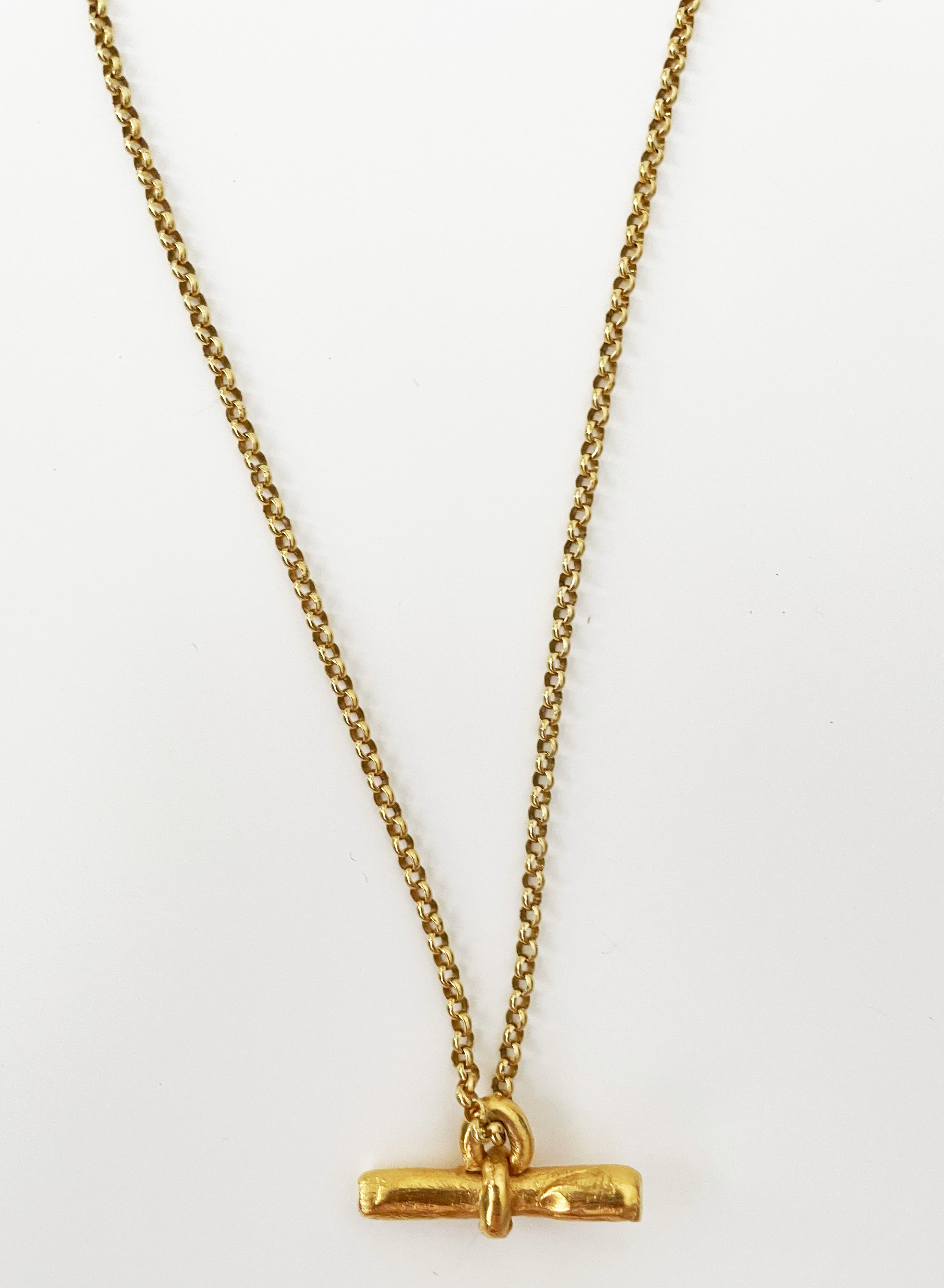 Toggle necklace 2.0 (thicker chain)