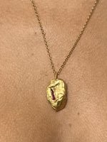 Load image into Gallery viewer, BLAKE Necklace - 22k Gold Plate | BIRTHSTONE
