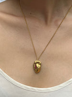 Load image into Gallery viewer, BLAKE Necklace - 22k Gold Plate | BIRTHSTONE
