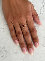 Load image into Gallery viewer, FINO RING - 22k Gold Plate | BIRTHSTONE
