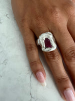 Load image into Gallery viewer, FORTE RING - Sterling Silver | BIRTHSTONE
