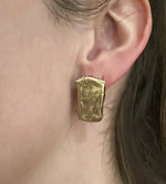 Load image into Gallery viewer, Henri Earrings - 22k Gold Plated | NO BIRTHSTONE
