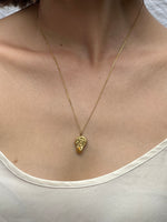 Load image into Gallery viewer, SIGLA Necklace - 22k Gold Plate | BIRTHSTONE
