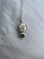 Load image into Gallery viewer, SIGLA Necklace - Sterling Silver | BIRTHSTONE
