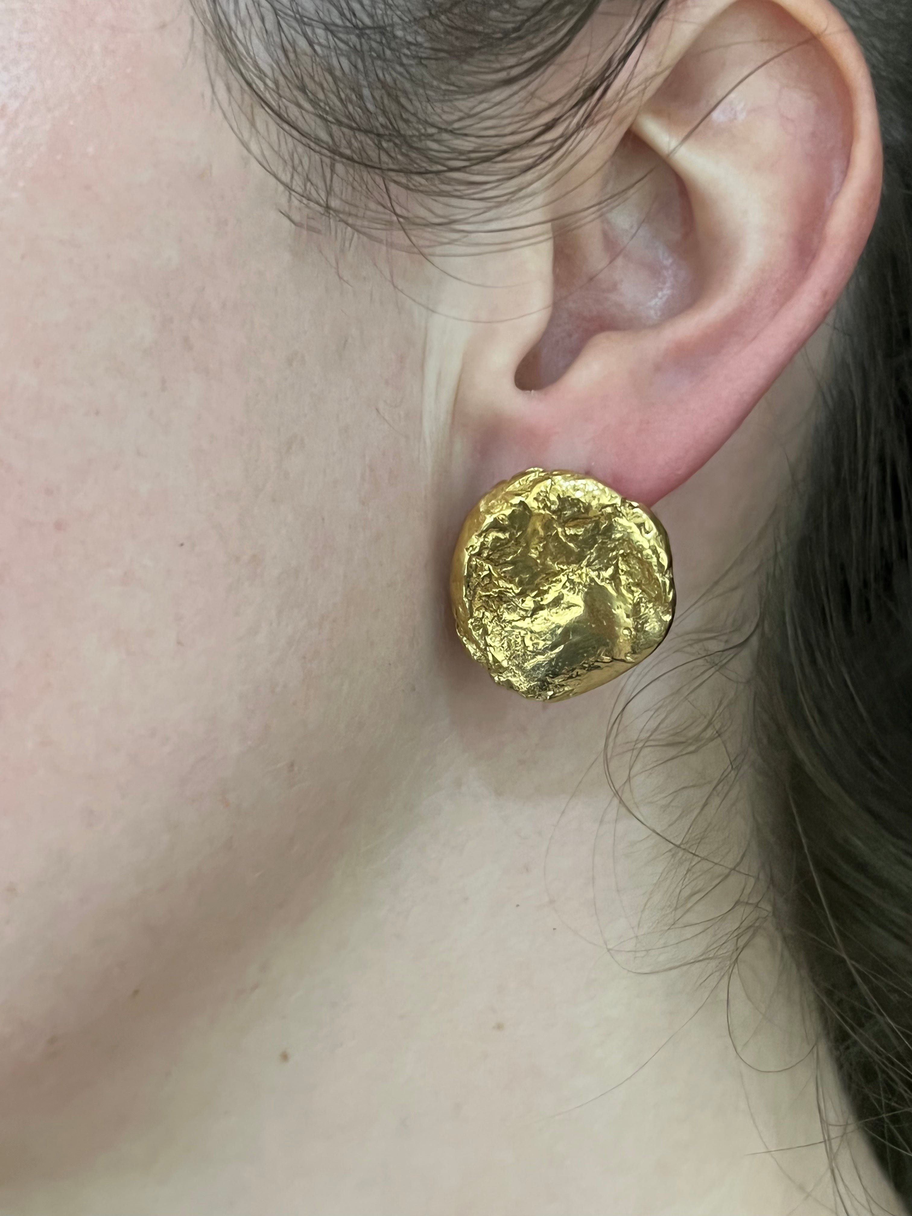 Sienna Earrings - 22k Gold Plated